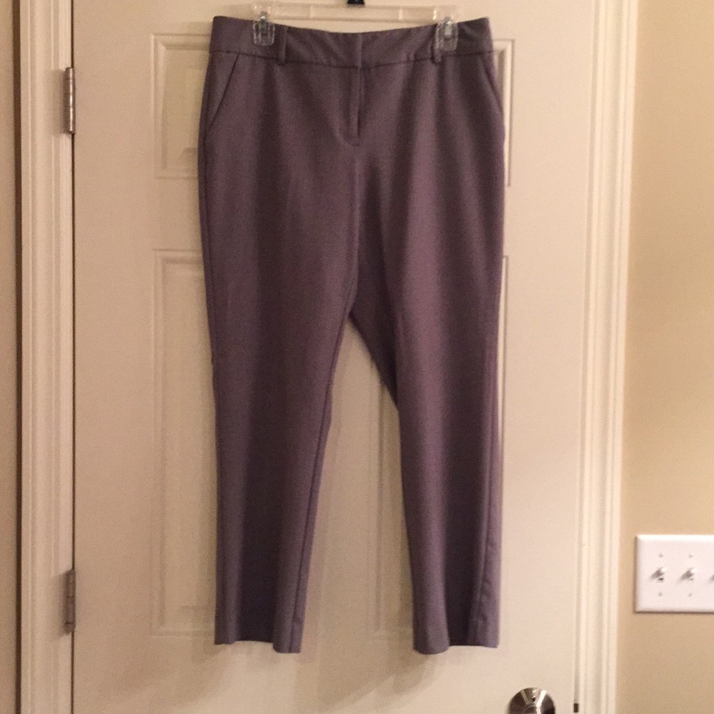 Cropped dressy pant